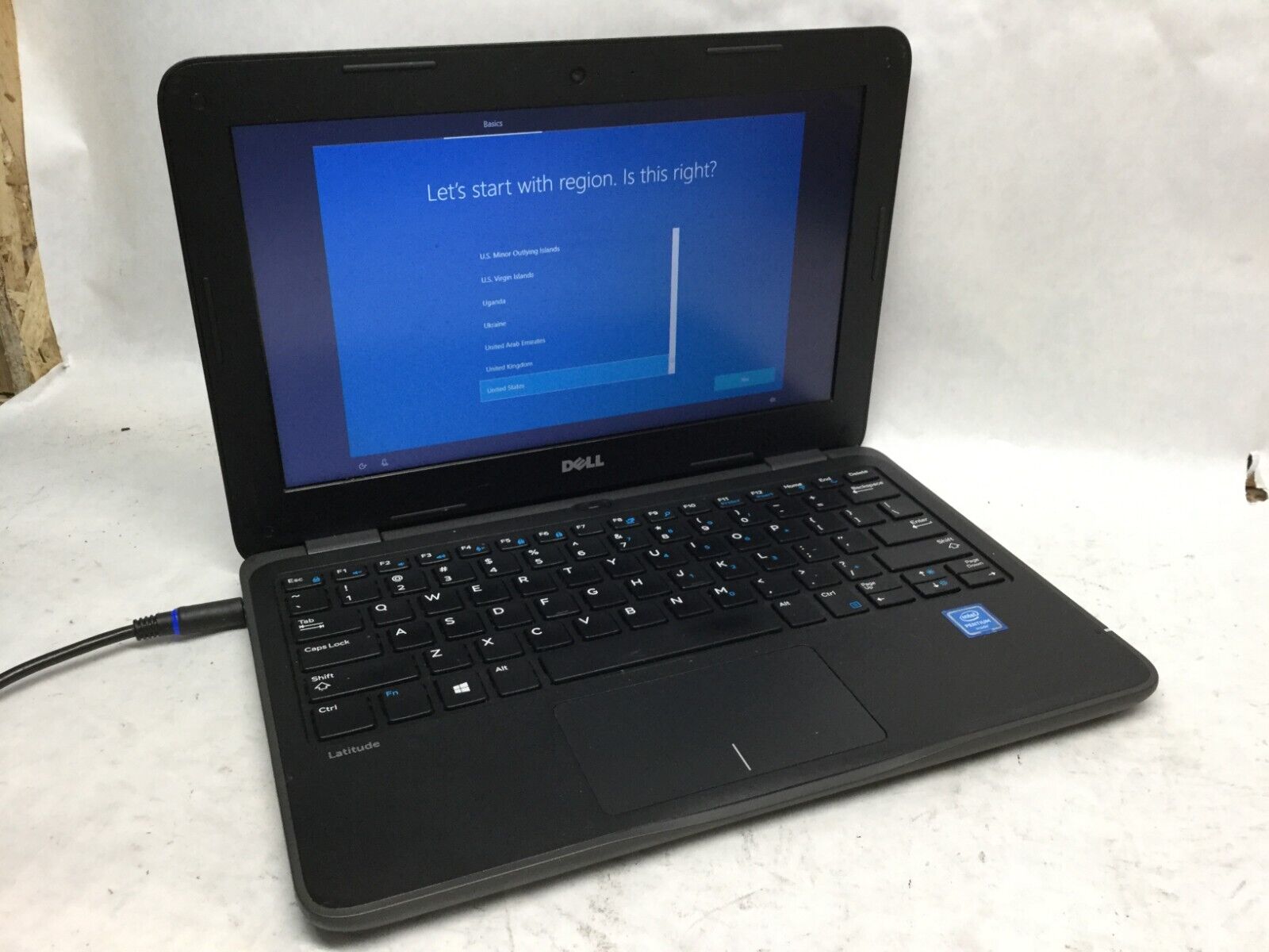 Dell Latitude 3180 Laptop Intel Celeron CPU 4GB RAM 64GB SSD Win 10 - C-GRADE