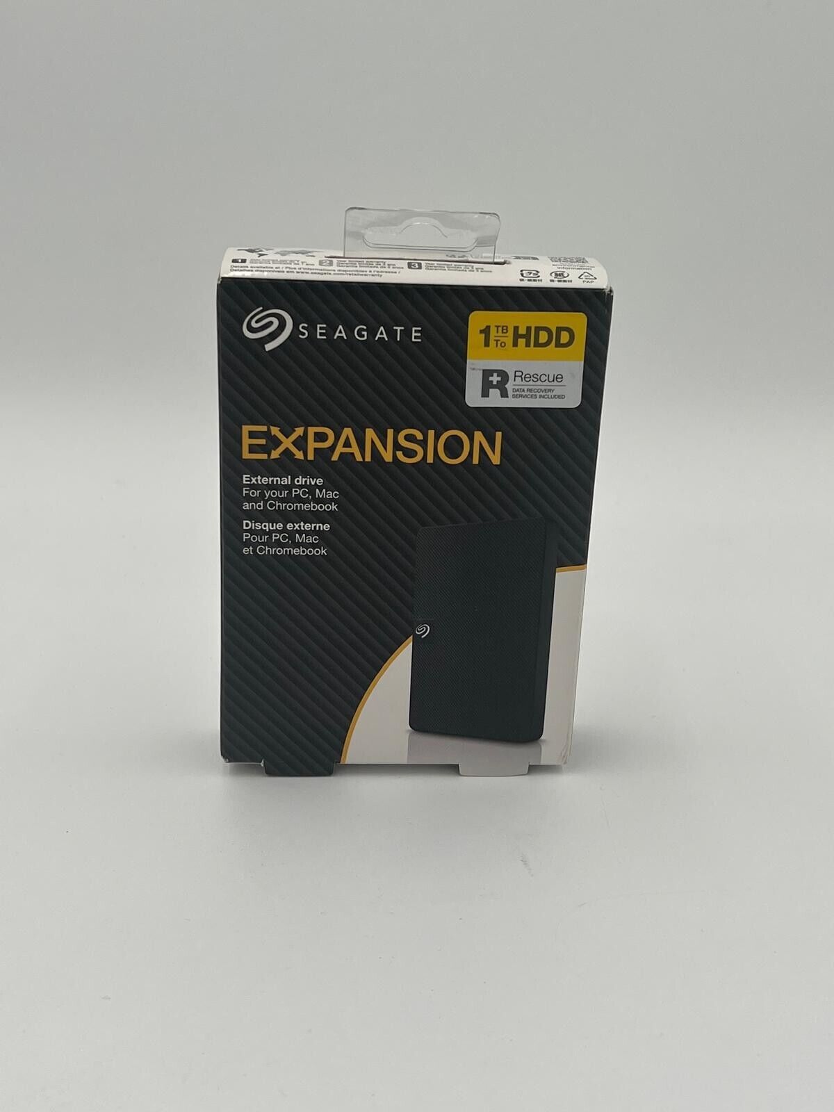 Seagate 1TB HDD Expansion External Hard Drive USB 3.0 PC MAC Chromebook