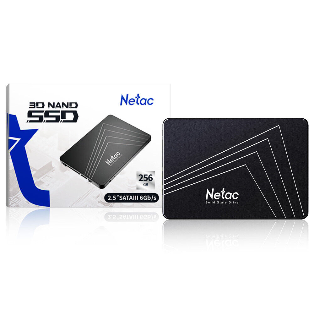 Netac 120GB/256GB/512GB SSD SATAIII and M.2 PCIe Internal Solid State Drive lot