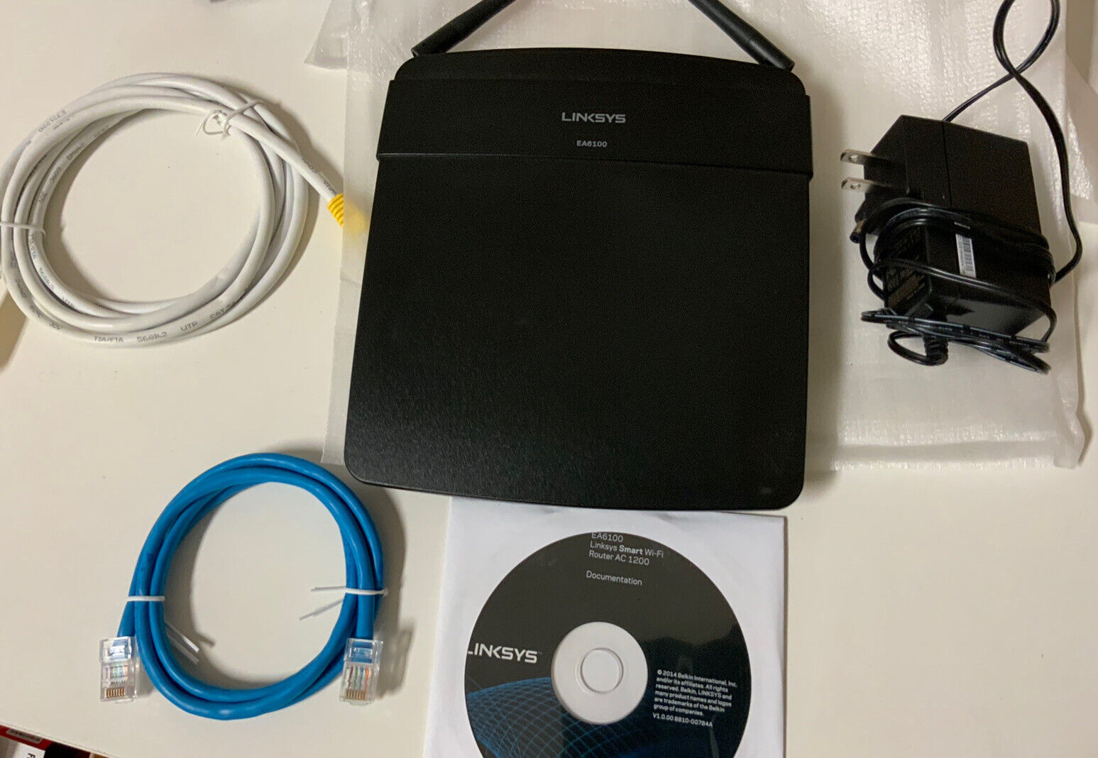 🧷 Linksys EA6100 Dual Band Smart Wi-Fi Router AC1200, 🆕 As Shown👆