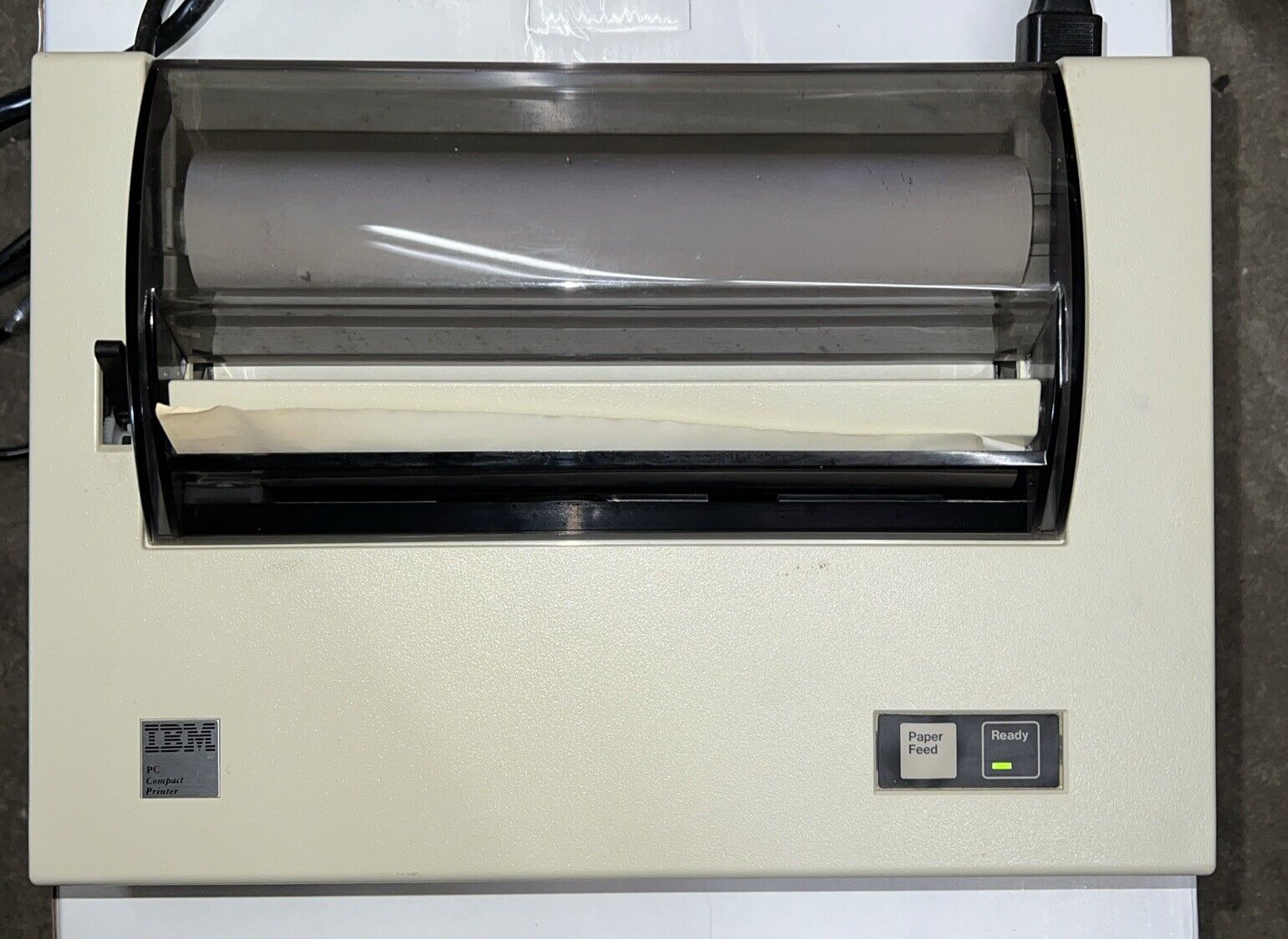 Vintage Original IBM 5181001 PC Compact Printer/Works/1980  w/Original Instruct.