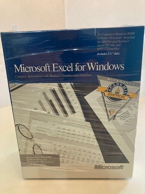 Microsoft Excel for Windows -  3.5\