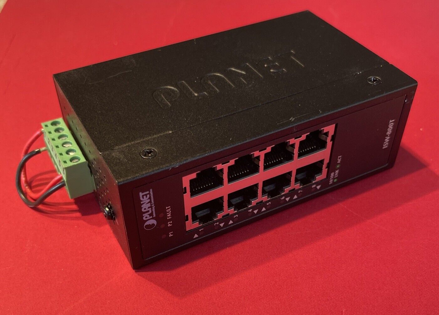 Planet ISW-800T Industrial 8-port 10/100TX Compact Ethernet Switch