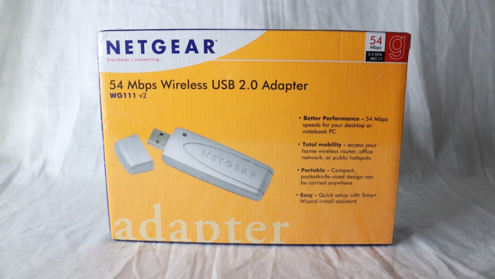 NetGear WG111V2 (12495805855) Wireless Adapter
