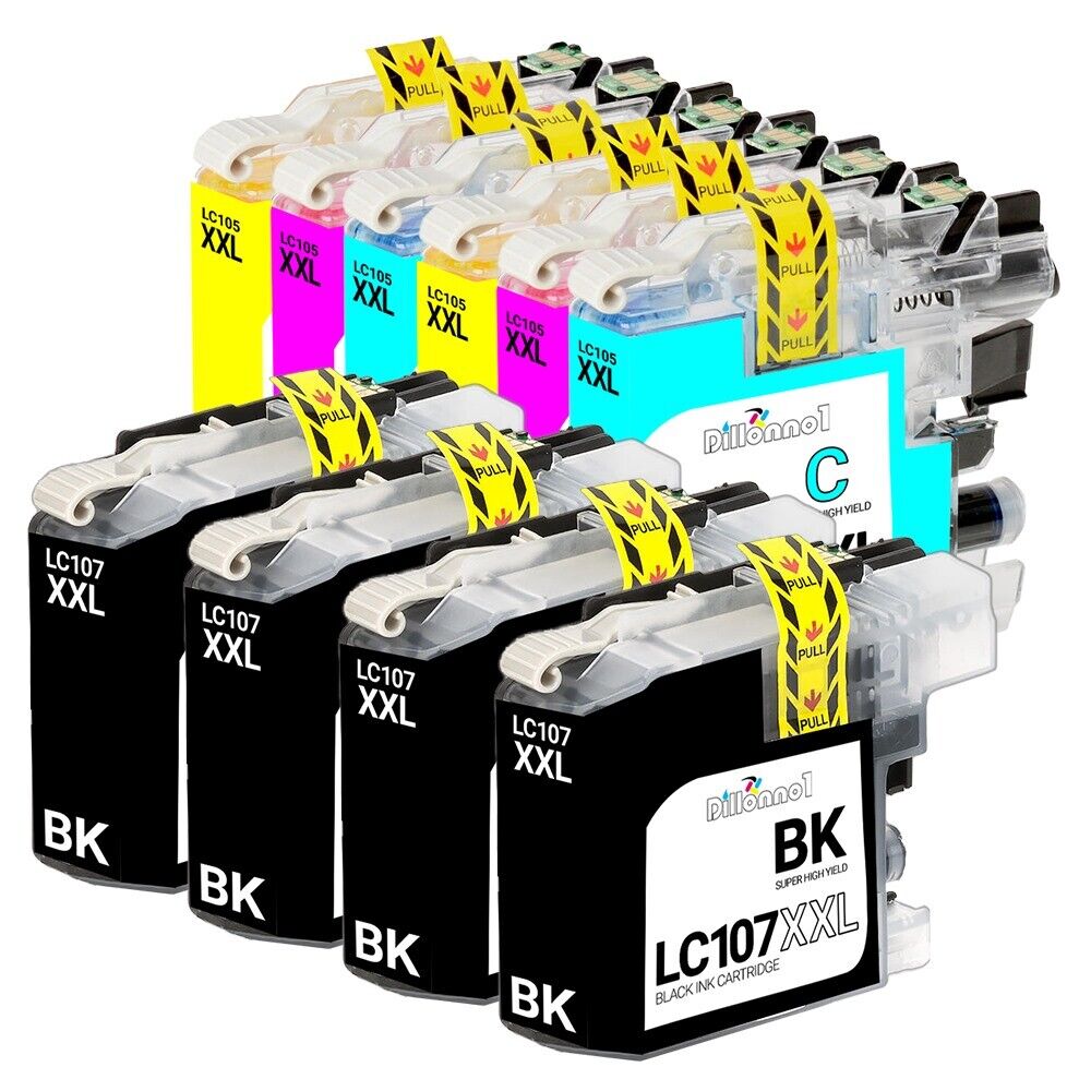 Brother LC107 & LC105 Ink Cartridges for MFC-J4510DW MFC-J4410DW MFC-J4310DW