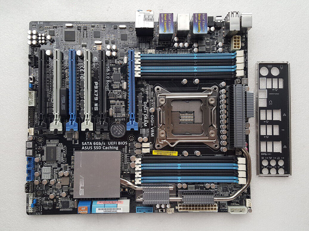 For ASUS P9X79 WS motherboard X79 LGA2011 8*DDR3 64G ATX Tested ok