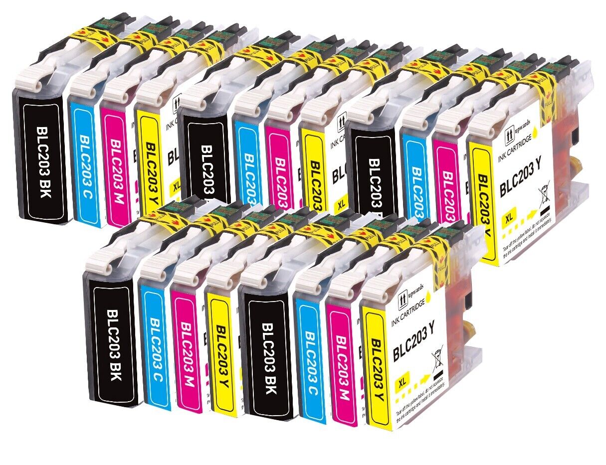 20PK XL Replacement Ink Set fits Brother LC203 MFC-J680DW MFC-J880DW MFC-J885DW
