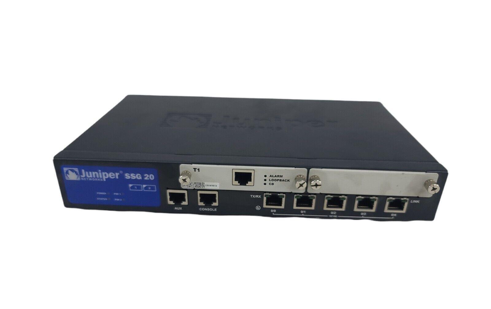 Juniper Networks SSG 20 Secure Services Gateway SSG-20-SH
