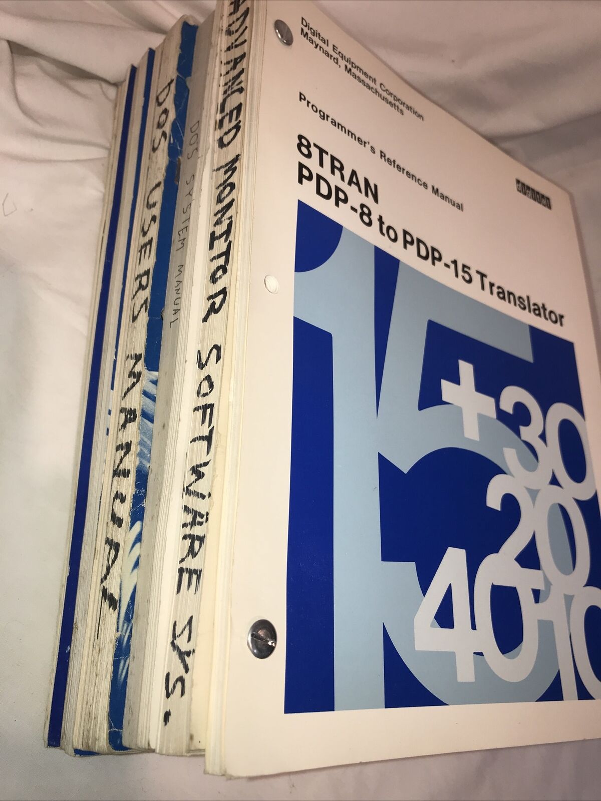 DEC / Digital Equipment Corp PDP-15 Software Programming Manuals (13 titles)