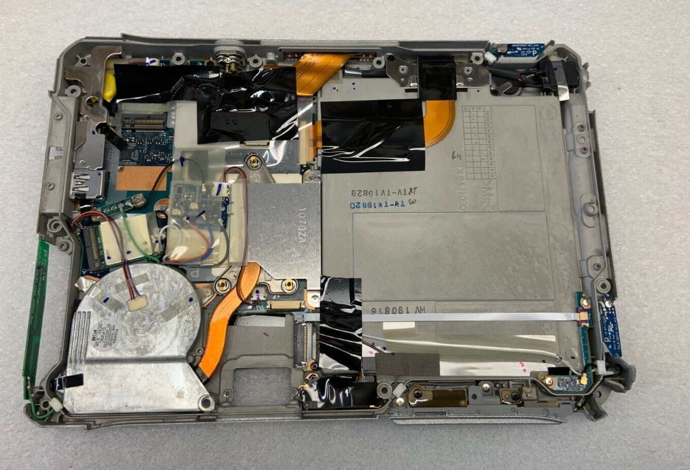 bottom part with mainboard  for Panasonic Toughpad FZ-G1 MK5 i5 7300 bios clear