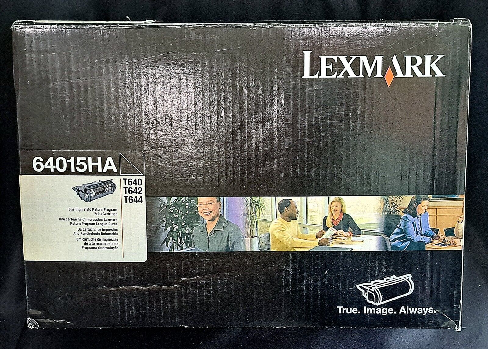 New Genuine LEXMARK 64015HA High Yield Black Print Toner Cartridge