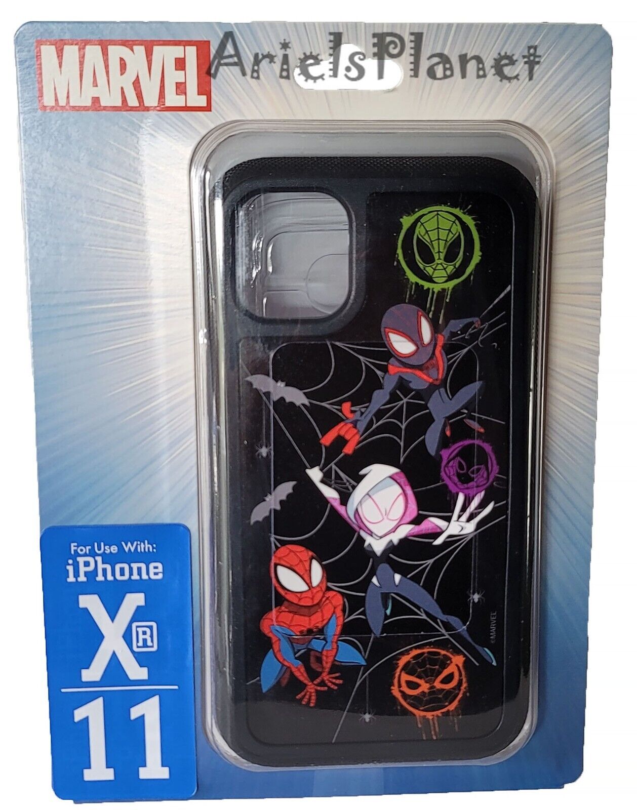 DISNEY Parks Happy Halloween Marvel Spider-Man iPHONE XR / iPhone 11 Cover