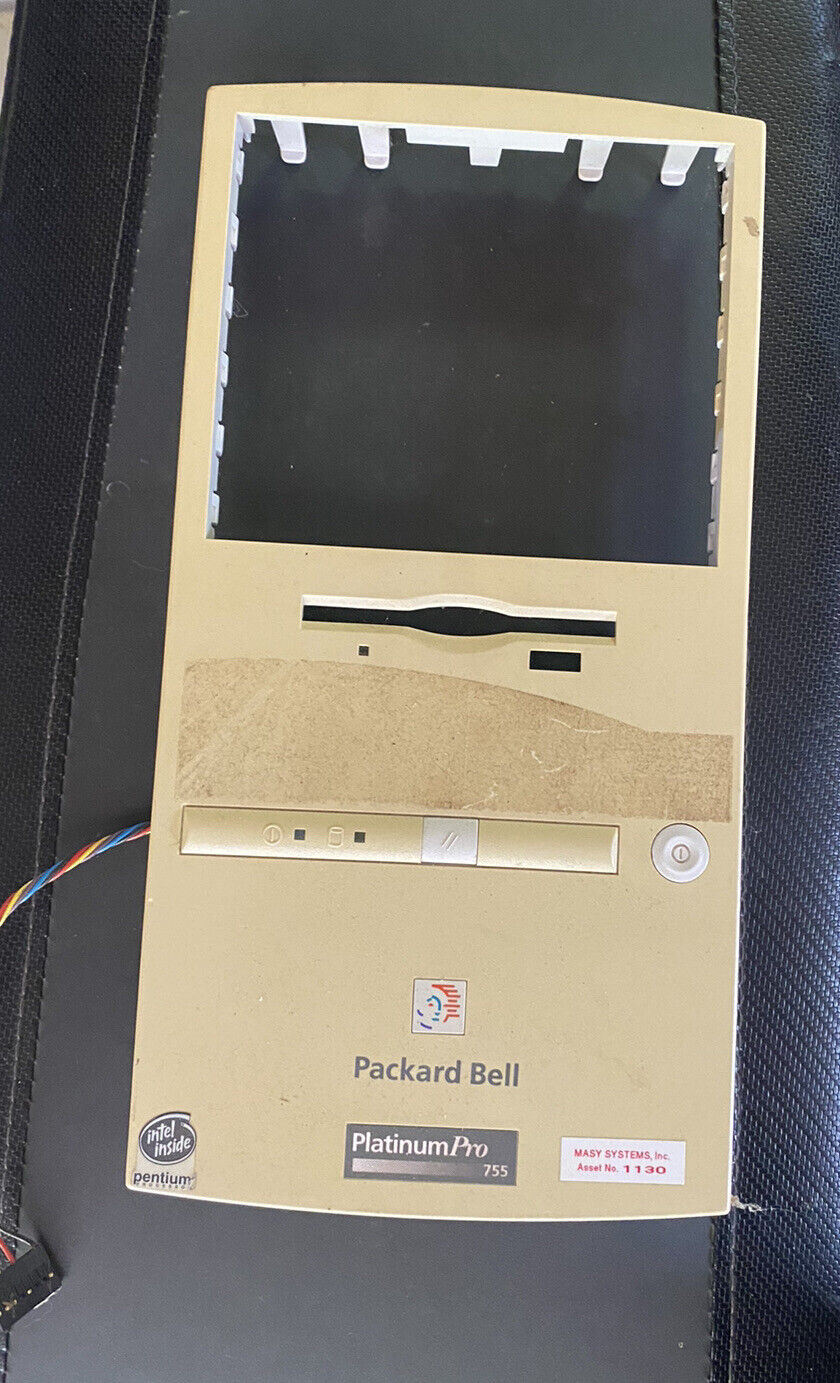 Packard Bell ￼ Platinum  pro 755 front cover