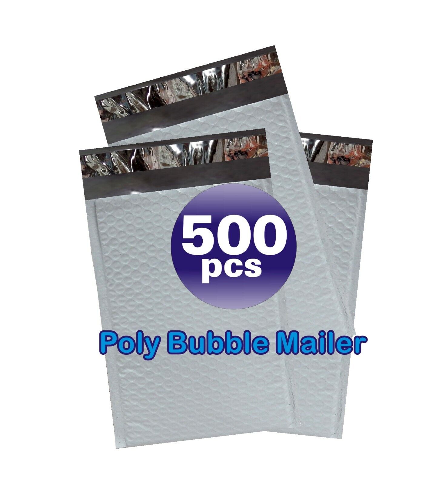 SuperPackage® 500 #000  4 X 7  Poly Bubble Mailers Padded Envelopes 500PB#000