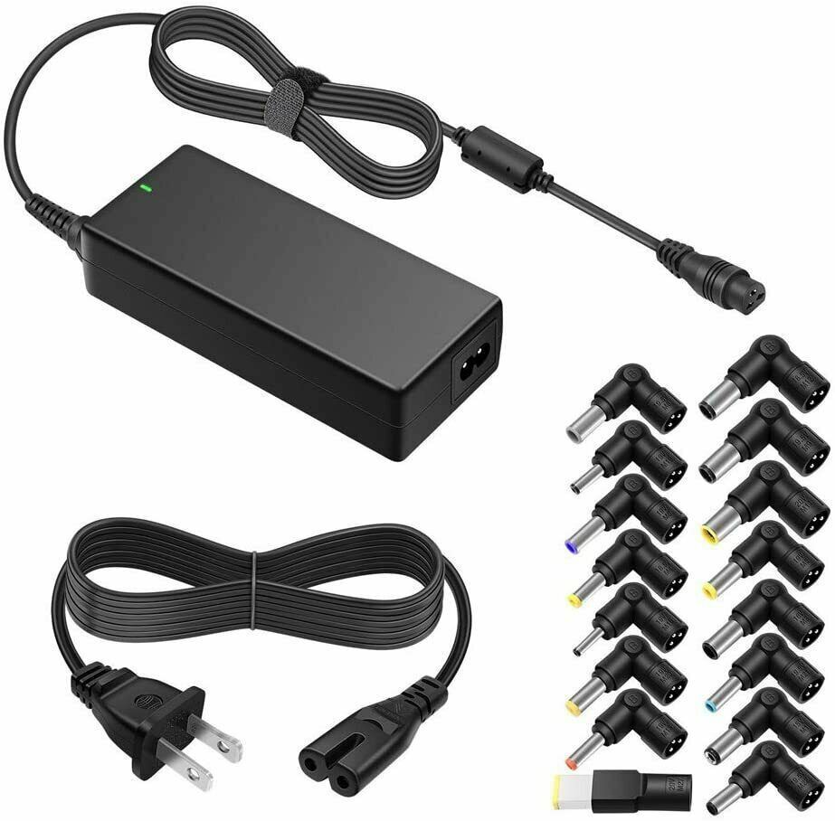 90W ZOZO Power Adapter Cord 15V to 20V 16 Tip's AC Universal Laptop Charger