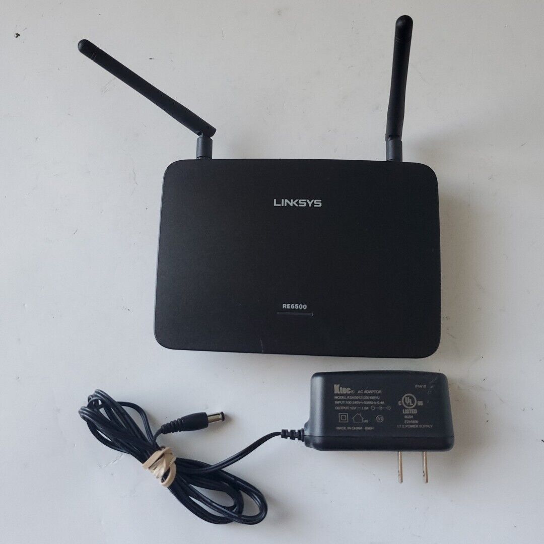 Linksys RE6500 Dual-Band Wireless Range Extender w/ Dual Antennas