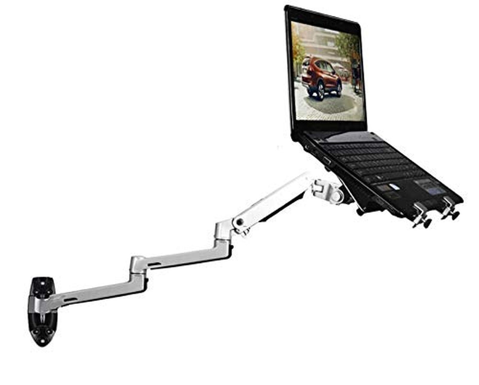 XSJ8013WT Wall Mount Laptop Holder Ultra Long Arm Aluminum Mechanical Spring ...