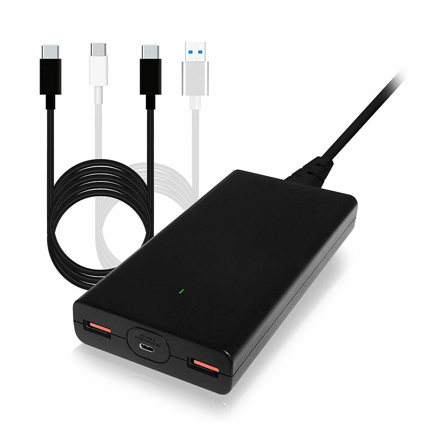 BatPower 120W 90W 60W Surface Book Pro Go Laptop PD USB C Slim Charger Type C
