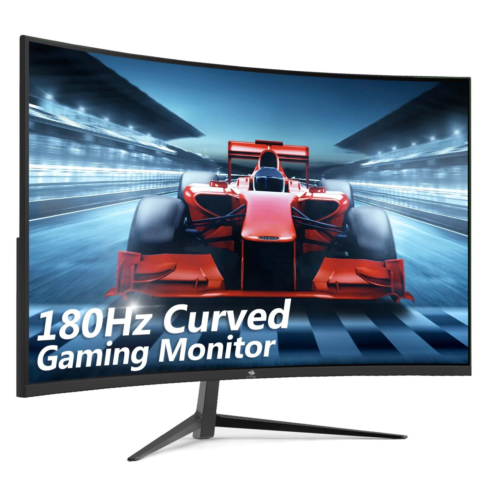 Z-Edge 24-Inch Curved Gaming Monitor 180Hz Refresh Rate, 1Ms MPRT, FHD 1080 Gami
