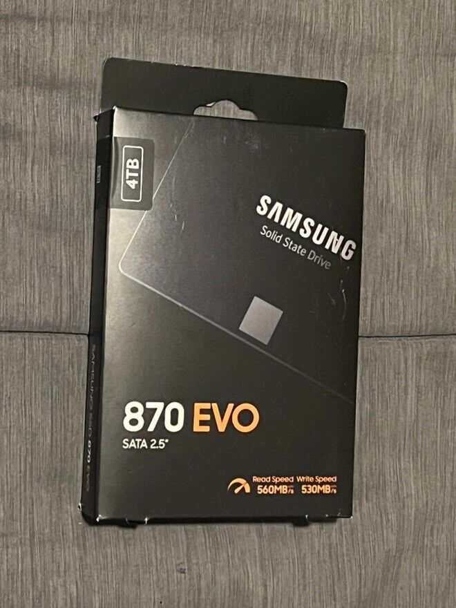Samsung 870 EVO 4TB 2.5\