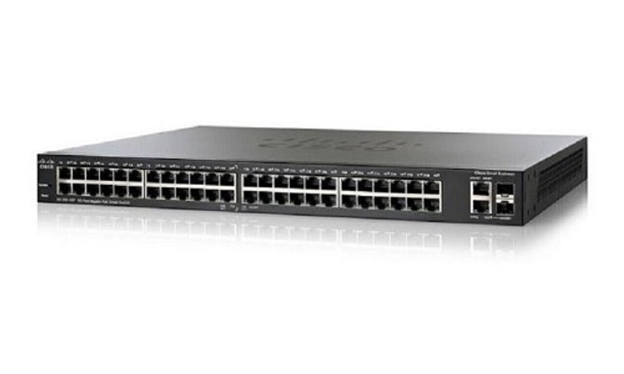 Cisco SG250-50P 50 Ports Gigabit PoE Ethernet Switch SG250-50P-K9-NA