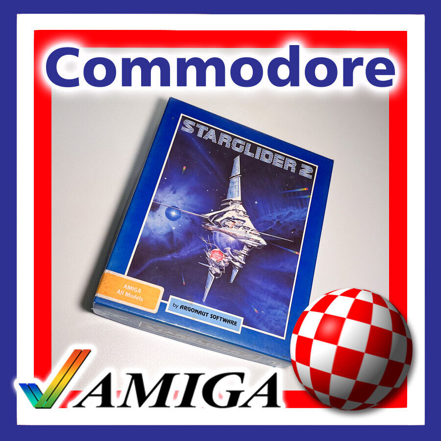 STARGLIDER 2 - by ARGONAUT 1988 - COMMODORE AMIGA - CLASSIC - WITH MANUALS