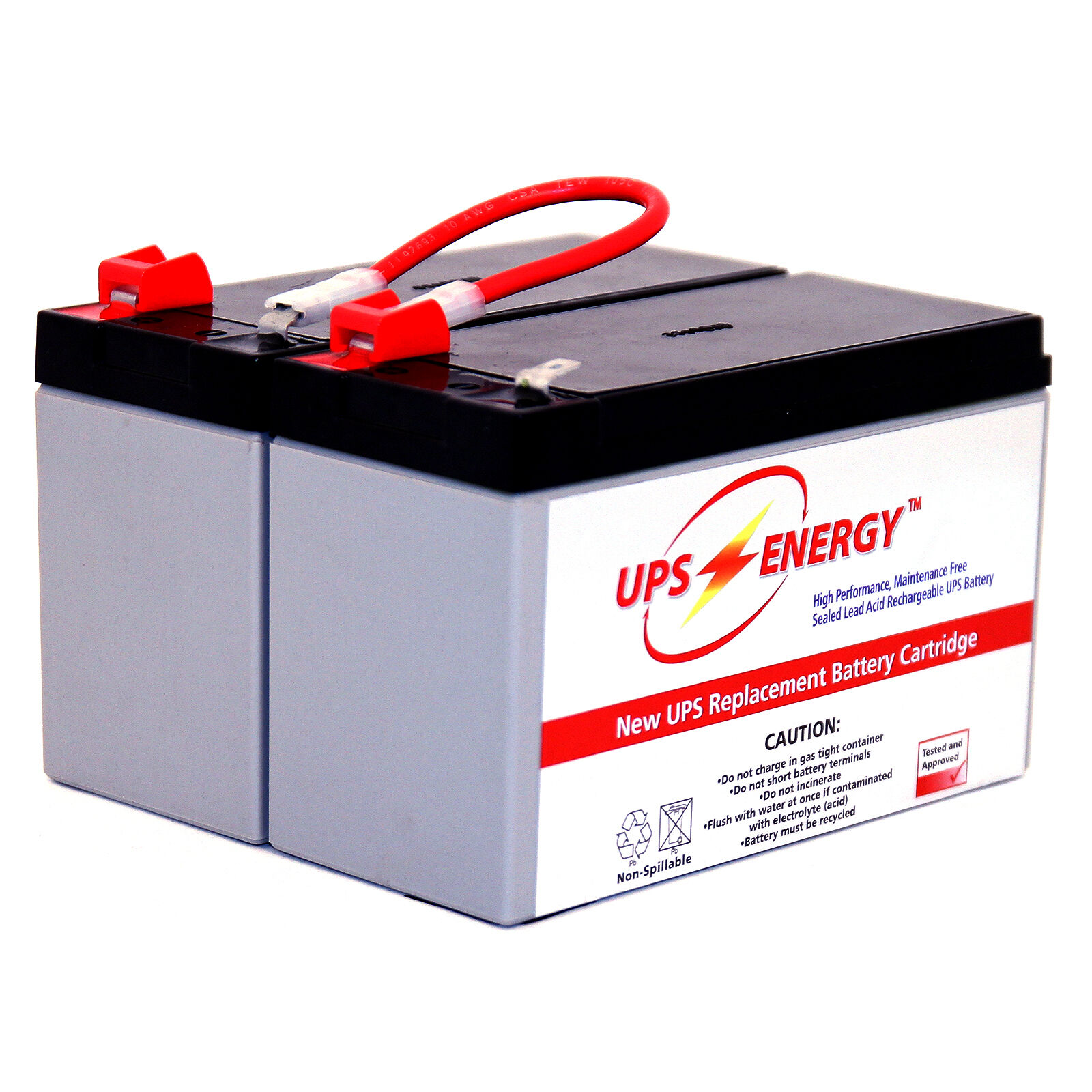 APC Smart-UPS 600 (AP600) - UPS Energy - Brand New High Quality Battery