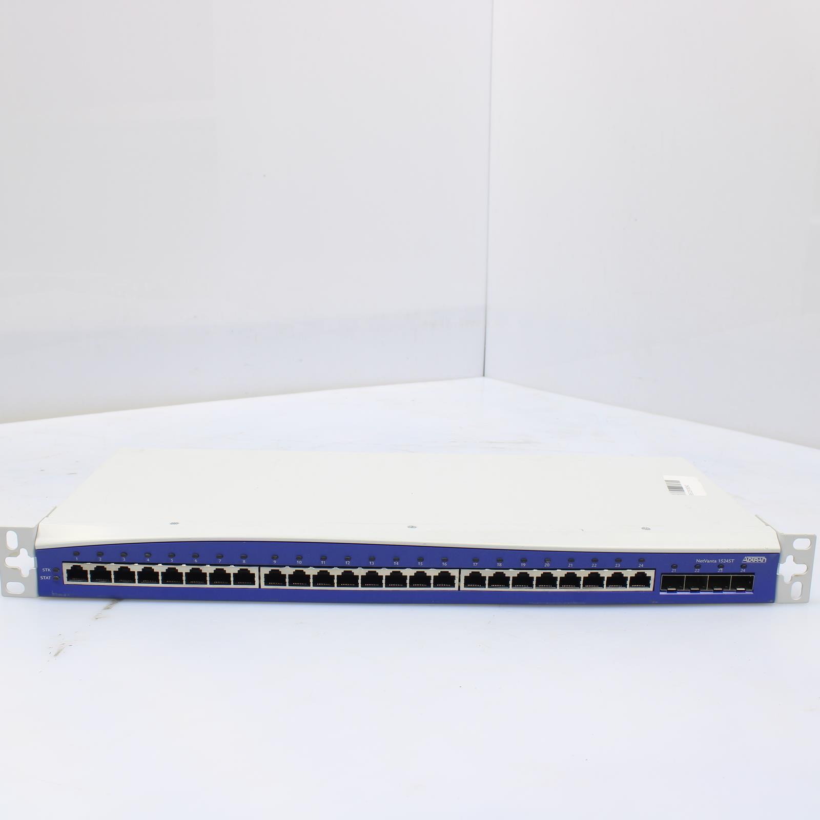 ADTRAN NETVANTA 1524ST 24-Port Ethernet Network Switch