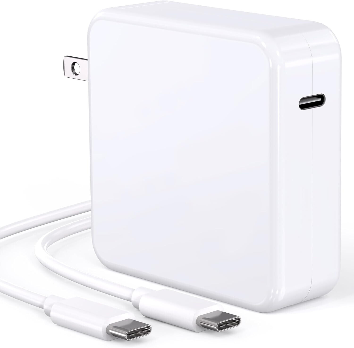 100W Fast USB C Charger for MacBook Air 13 Samsung Galaxy, iPad Pro 14 All USB C