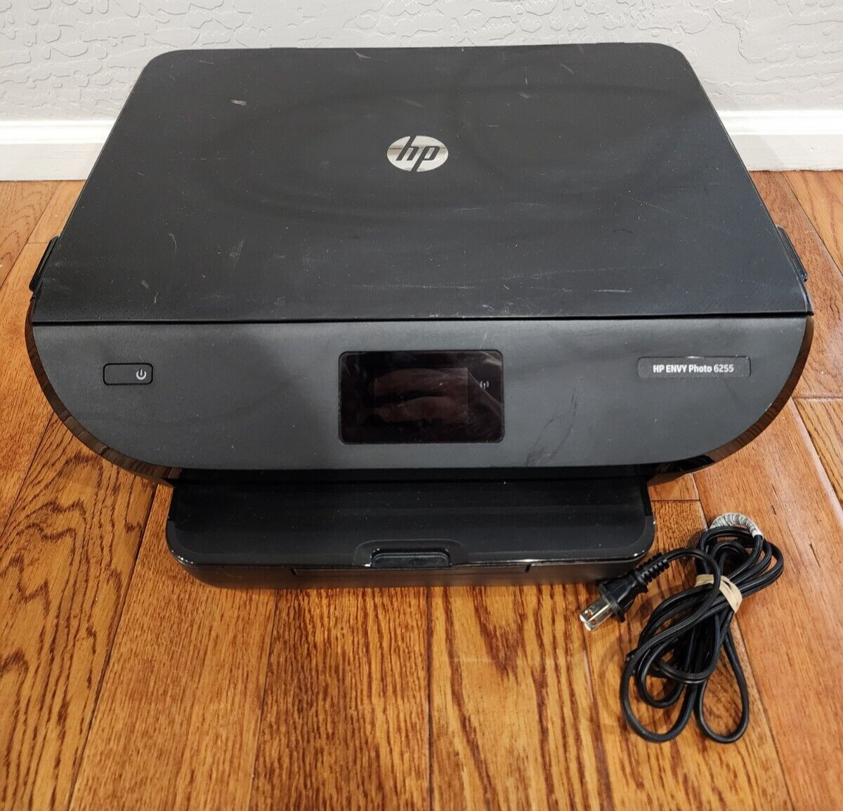 HP Envy Photo 6255 Bluetooth Wireless All In One Printer w/ Power Cable - TESTED