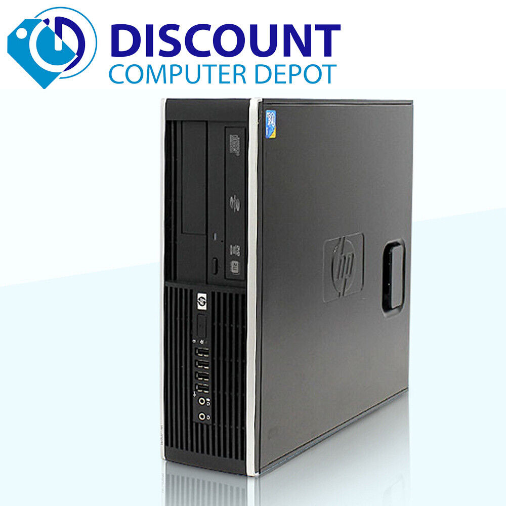 Fast HP 6000 Pro Windows 10 Quad Core Desktop PC Computer 8GB RAM 1TB DVD-RW