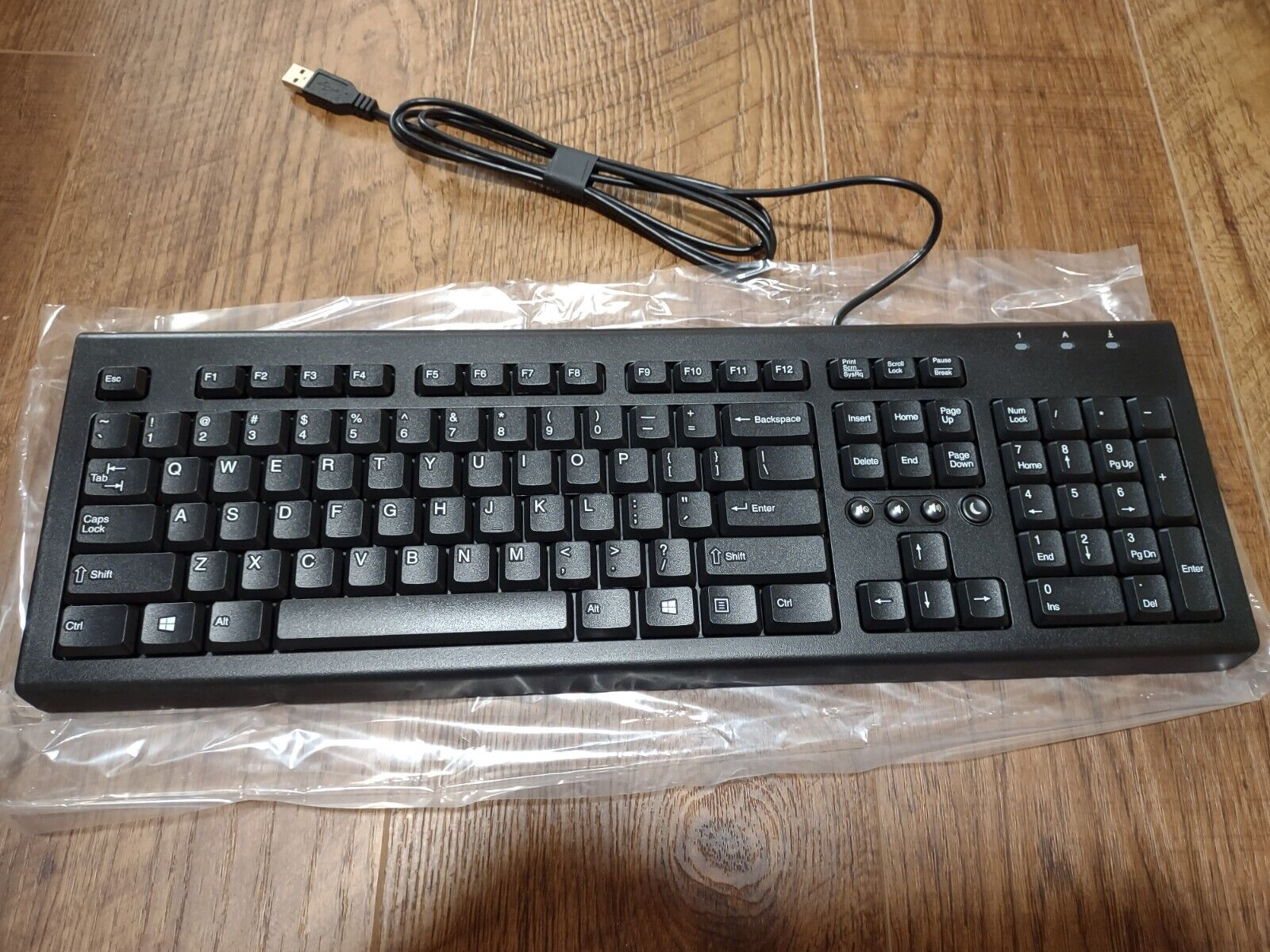 New Never Used Standard Black Keyboard