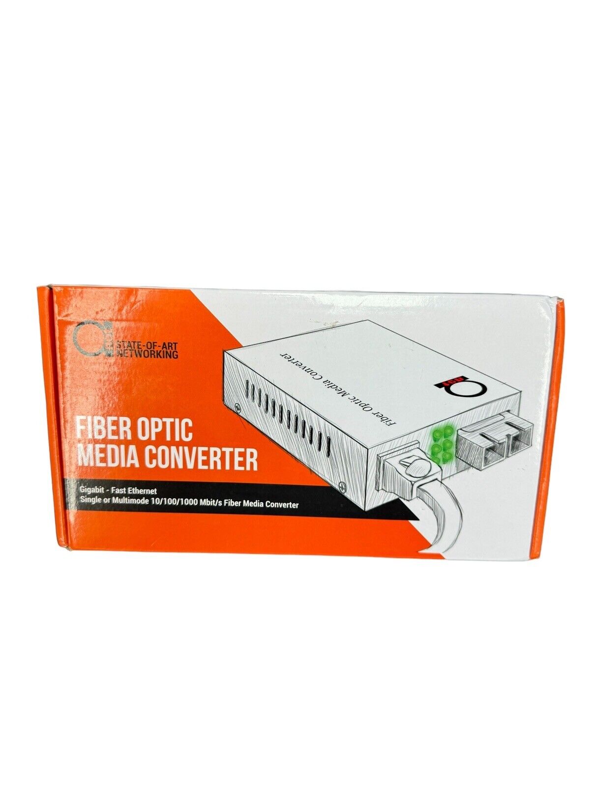 Open SFP Slot - Gigabit Ethernet - Fiber Optic Media Converter - to UTP... 