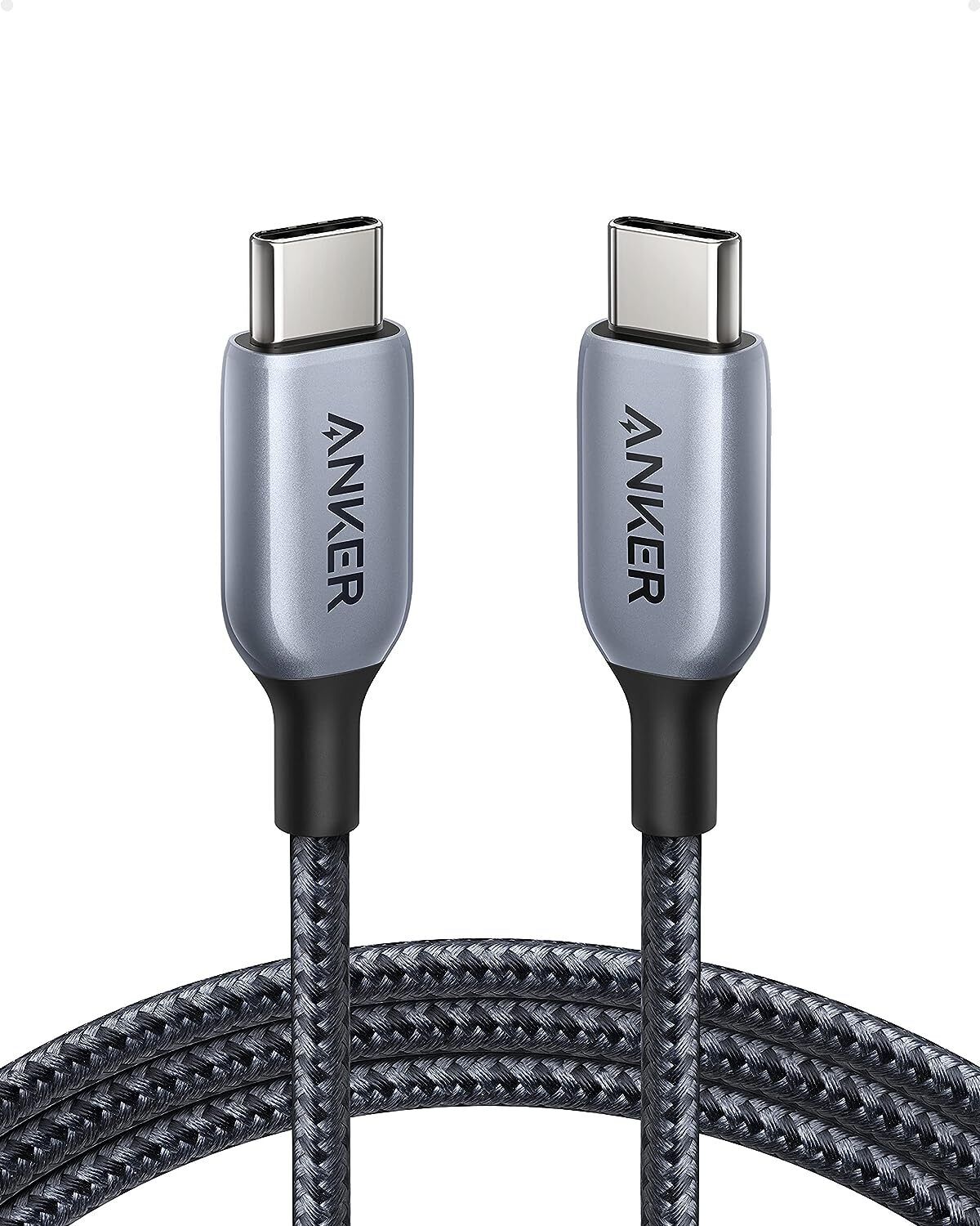 Anker 765 USB C Cable 140W USB 2.0 Fast Charging 6ft Nylon Cord for MacBook Pro