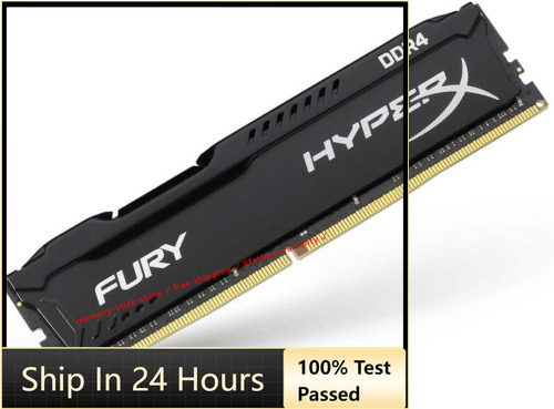 HyperX FURY DDR4 8GB 3200MHz PC4-25600 Desktop RAM Memory DIMM 288PINS 1x 8GB