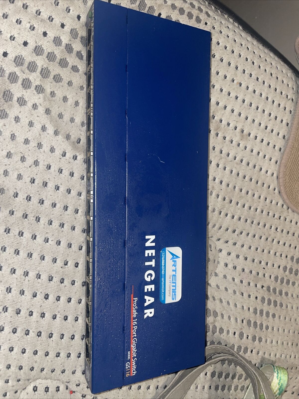 NETGEAR ProSafe GS116E Plus 16-Port Gigabit Ethernet Switch W/Adapter  2N26260#3