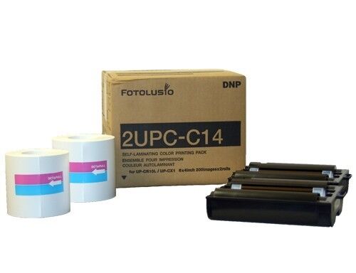 DNP 2UPC-C14 4x6in Print Media, Sony 2UPCC14 For Snap lab (fotolusio)  