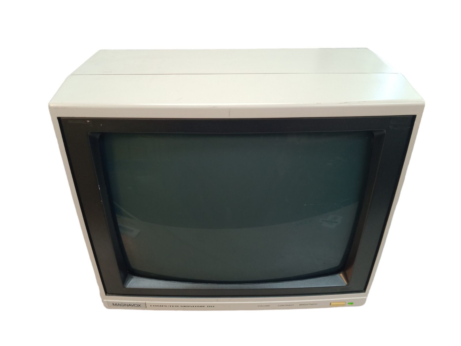 Vintage Magnavox Computer Monitor 80 12in CRT Desktop Monitor | Working Pls Read