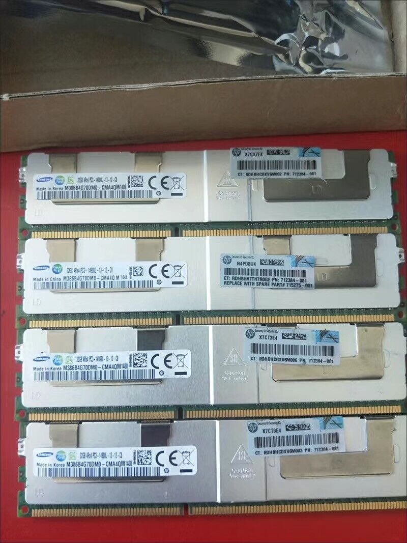 32GB Samsung Server Memory RAM DDR3 4Rx4 1333/1600/1866MHz ECC REG 240pin RAM