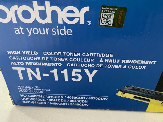 Brother TN-115 Yellow High Yield Toner Cartridge (TN115Y)