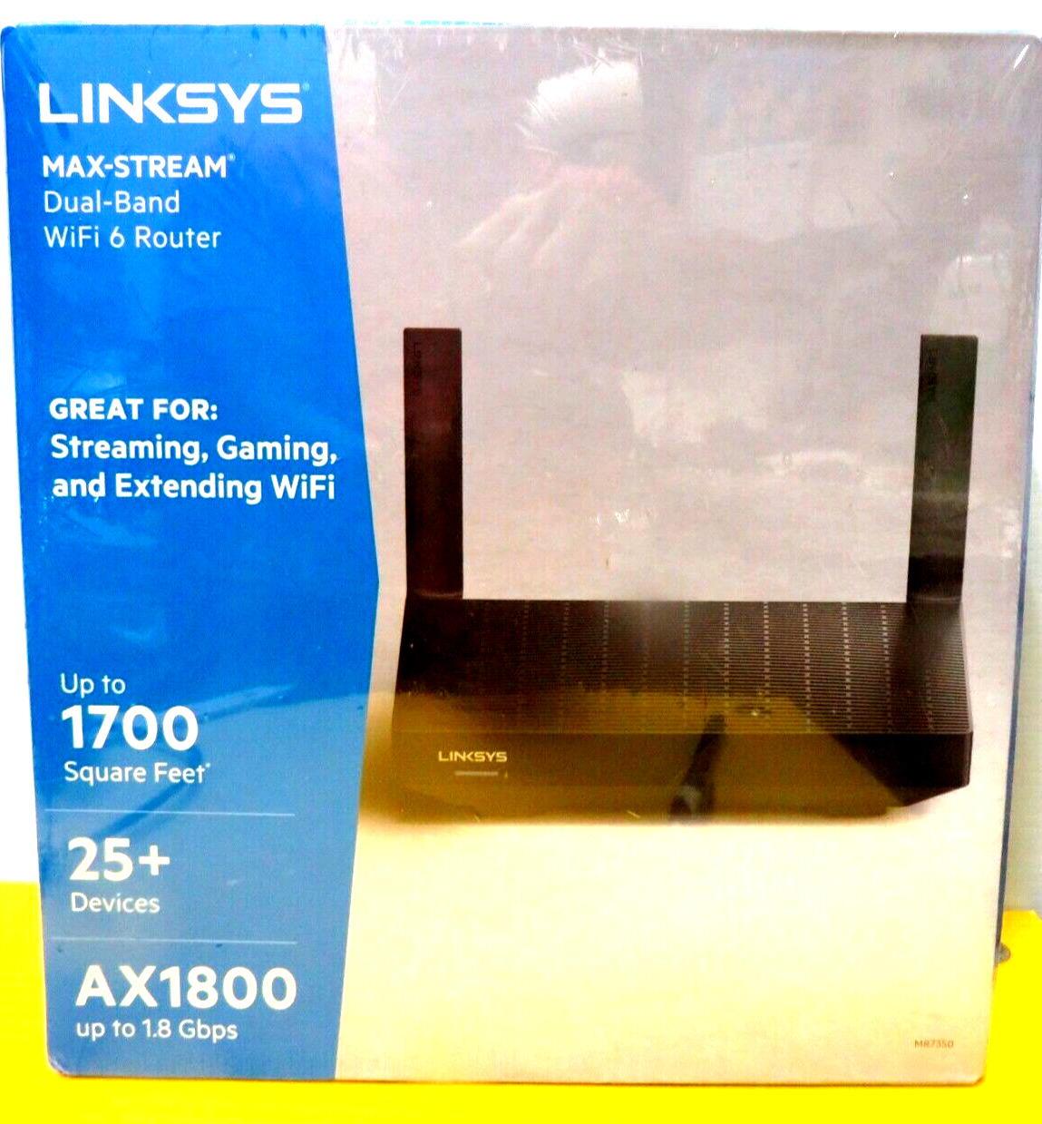 $140 BRAND NEW SEALED - Linksys MR7350 Max-Stream Dual-Band Wi-Fi 6 Router