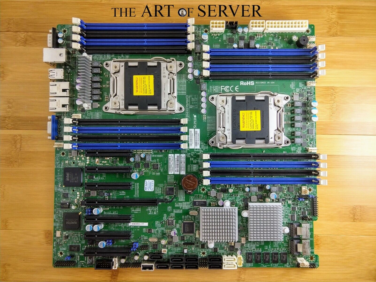 Supermicro X9DRH-7F Rev 1.02 v2 CPU TESTED IT mode LSI SAS2308 firmware for ZFS
