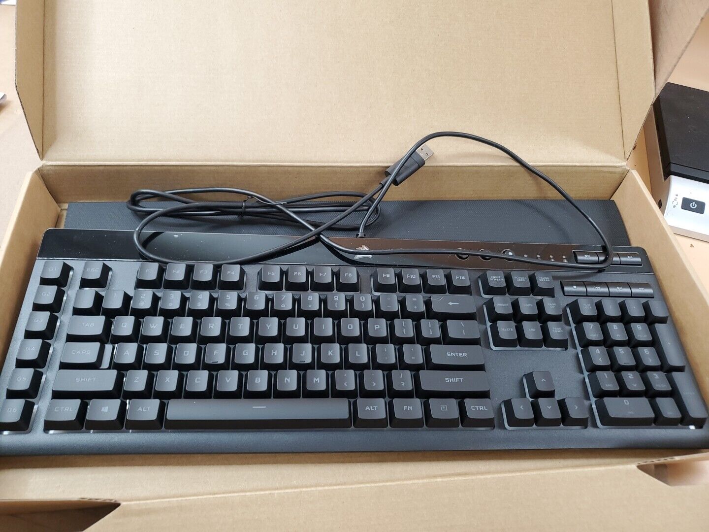 Corsair K55 RGB PRO Wired Gaming Keyboard - Black 