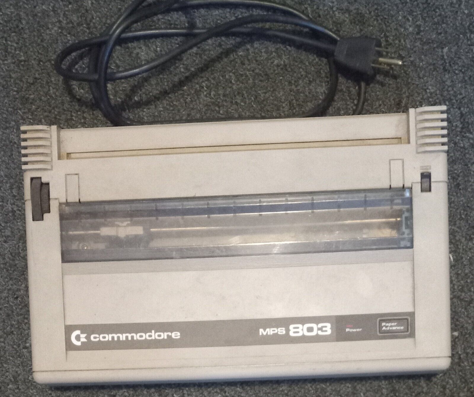 Commodore 64 MPS-803 Dot Matrix Printer ~ Powers On