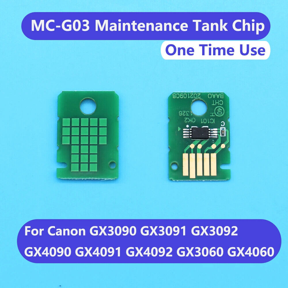MC-G03 Maintenance Box Chips For Canon PIXMA GX4030 GX3040 GX4040 GX3050 GX4050 