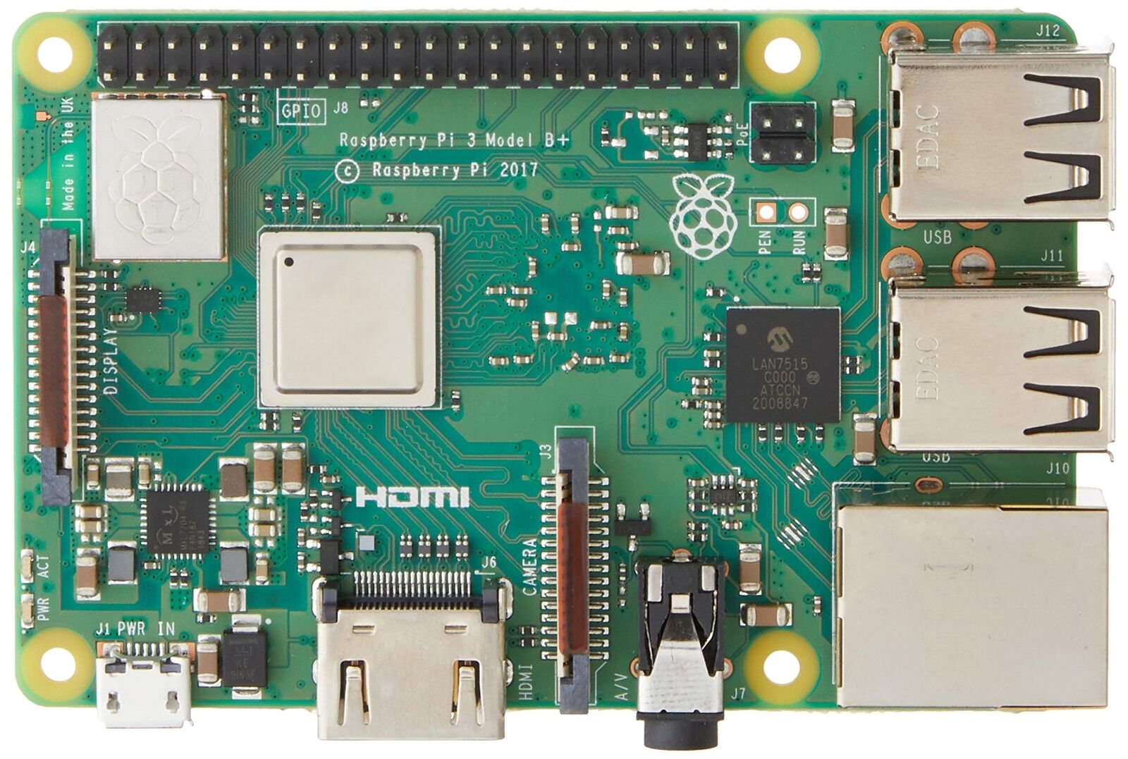 Raspberry Pi 3 Model B+ Single-Board Computer ~ 