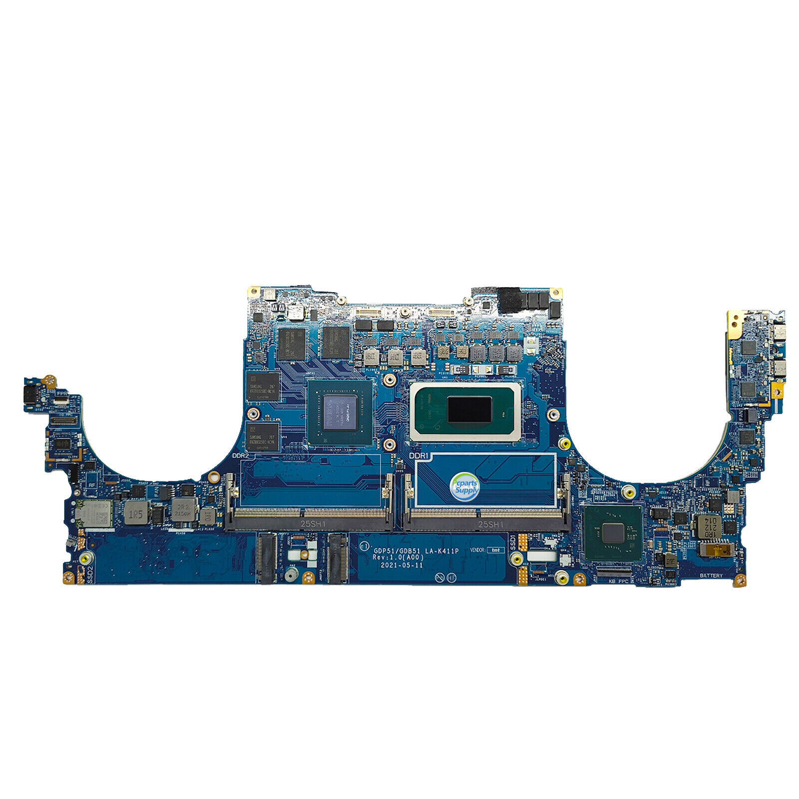 Mainboard For DELL Precision 5560 I5-11500H  DX49R A2000 4GB GDP51 GDB51 DX49R