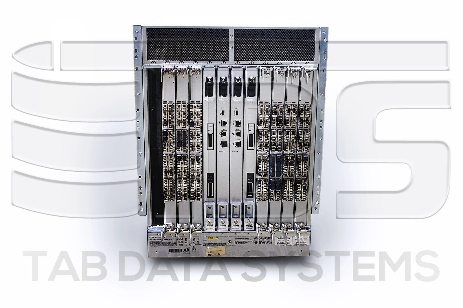 EMC Brocade ED-DCX-B Connectrix Director 7x FC8-32, 8GB FC SFPs, 2x CP8, 1x CR8