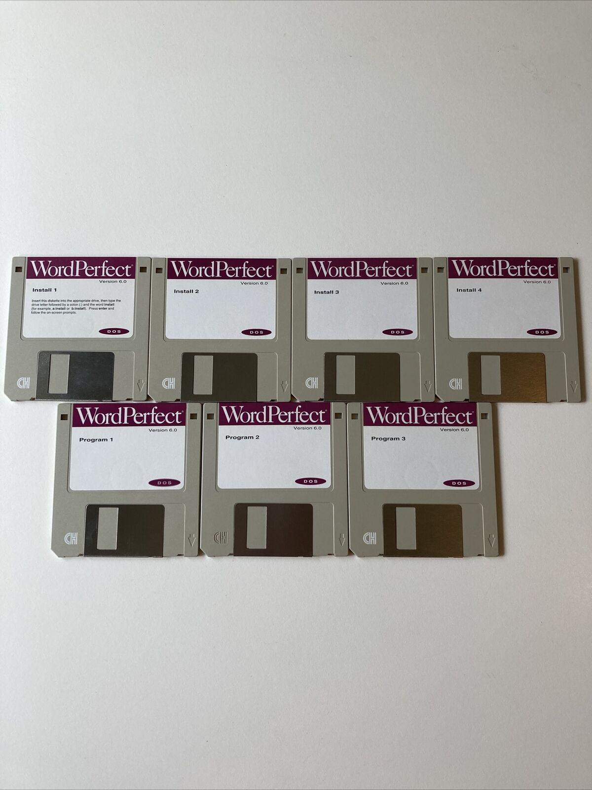 Vintage WordPerfect Upgrade Trade Up Version 6 For DOS VG Complete