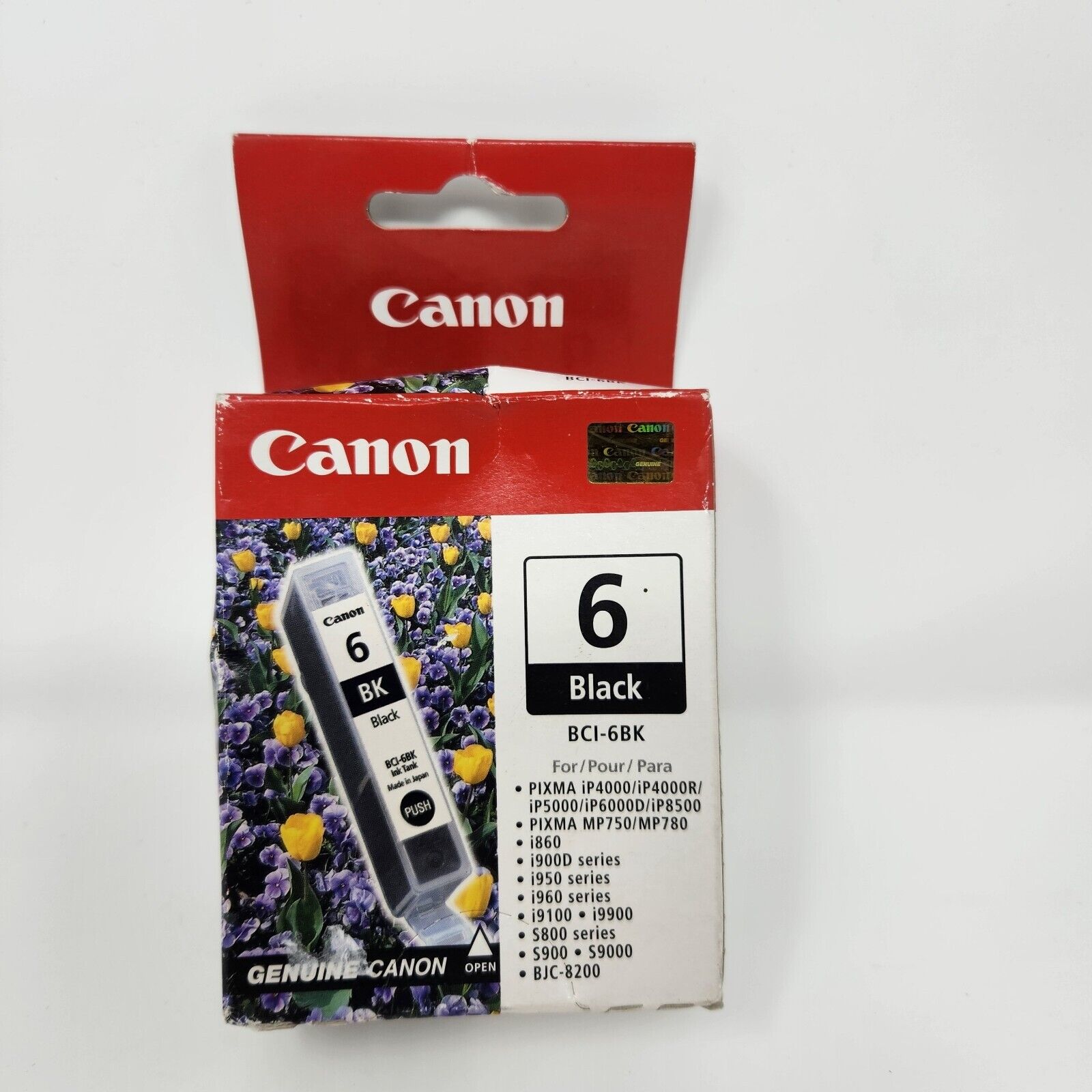 Canon Ink Cartridge BCI-6BK Black Genuine Canon New in Box